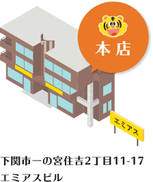 下関市一の宮住吉2丁目11-17 エミアスビル